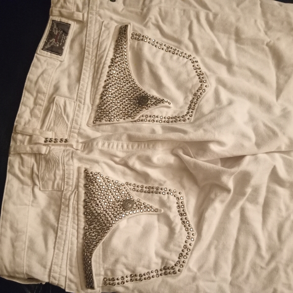 White Robin Jeans 40 x 32 - Picture 2 of 3